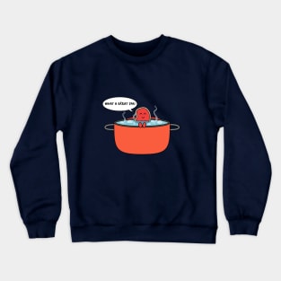 Boiled Meat Crewneck Sweatshirt